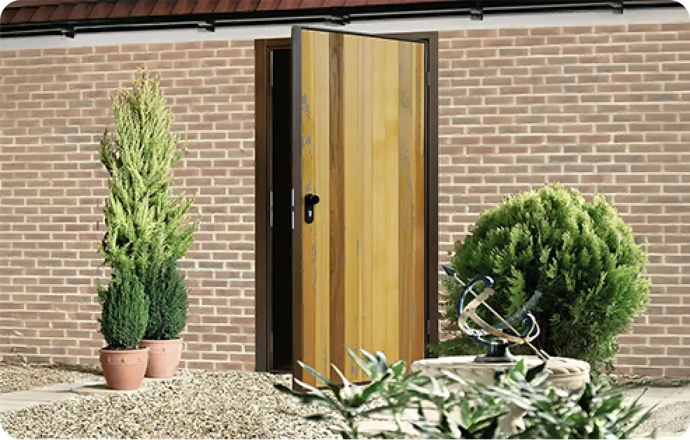 Single Side Hinged Doors (or Personnel Entrance Doors)